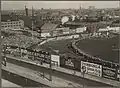 Huntington Avenue Grounds (left), 1911. Michael T. "Nuf Ced" McGreevy Collection, Boston Public Library