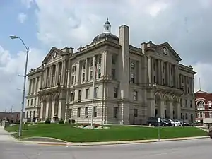 Huntington County Courthouse in Huntington