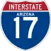 Interstate 17 marker