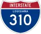 Interstate 310 marker