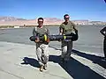 Marines of HMLA-467 carry ordnance during Mojave Viper operations, Twenty-nine Palms, CA.