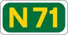 N71 road shield}}