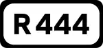 R444 road shield}}