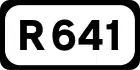 R641 road shield}}