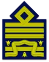 Shoulder insignia of a generale di squadra aerea.