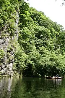 Geibikei Gorge, Ichinoseki-city, Iwate Prefecture