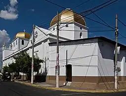 The El Calvario Catholic church in San Miguel