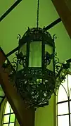 Iron hanging lamp