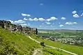 Cow and Calf Rocks in Ilkley