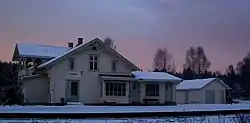 View of the Ilseng railway station (no longer used)