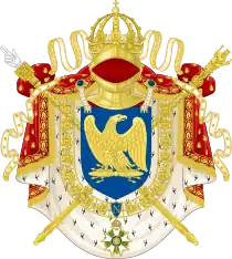 Arms of Dominion of the Emperors of the French, 1804–1814, 1815 and (with modifications), 1852–1870