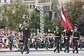 The troops of company during the 2017 Kyiv Independence Day Parade.