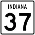 Indiana route marker