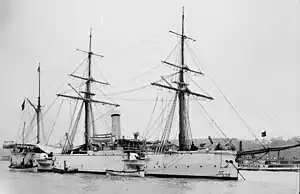 A Velasco class unprotected cruiser