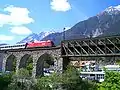 Old Inn bridge in Landeck