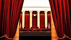 The interior of the United States Supreme Court