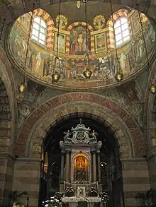 Interior of Barbana Church.