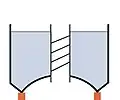 Intze 1 tank with inside cylinder