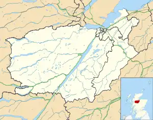 Inverfarigaig is located in Inverness area