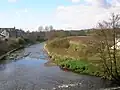 The river from the Muckle Brig in Galston.