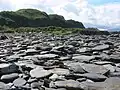 Slate on the shoreline of Seil