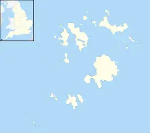 New Grimsby is located in Isles of Scilly