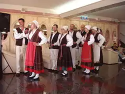 Traditional folk costumes from Istria