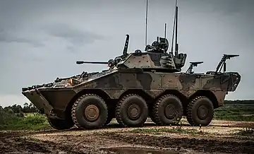 Freccia Infantry fighting vehicle.