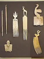 Ivory objects from the Naqada Culture.