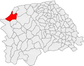 Location within the county