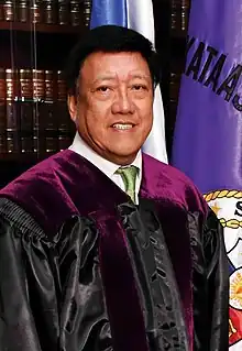 Justice Andres Reyes in 2018