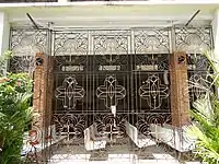 Wrought iron at Malolos Church