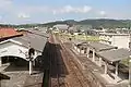 View from the footbridge