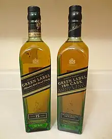 Johnnie Walker Green Label & Green Label 180 Cask