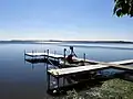 Pier at Jackfish Lake