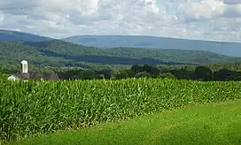 Jacks Mountain viewed from Shirleysburg