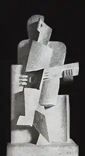 Jacques Lipchitz, 1918, Le Guitariste (The Guitar Player)