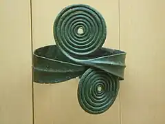 Bronze armlets (circa 1250 BC)