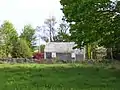 rear view of the Friends Meeting House (Quaker)