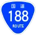 National Route 188 shield