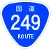 National Route 249 shield