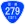 National Route 279 shield