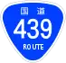 National Route 439 shield