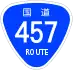 National Route 457 shield