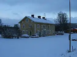 Järpen Train Station in December 2005