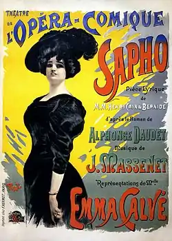 Image 85Sapho poster, by Jean de Paleologu (restored by Adam Cuerden) (from Wikipedia:Featured pictures/Culture, entertainment, and lifestyle/Theatre)