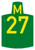 Metropolitan route M27 shield