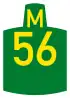 Metropolitan route M56 shield