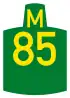 Metropolitan route M85 shield