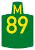 Metropolitan route M89 shield